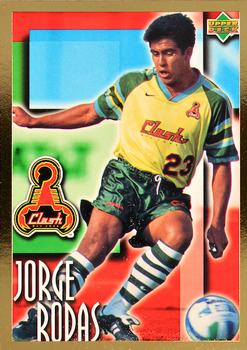 1997 Upper Deck MLS - Gold #39 Jorge Rodas Front