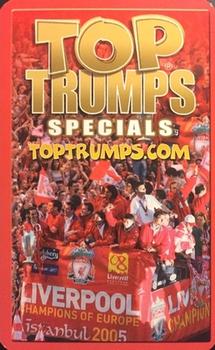 2005 Top Trumps Specials Liverpool #NNO Sami Hyypia Back