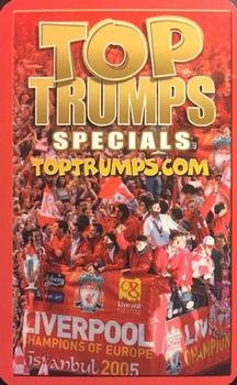 2005 Top Trumps Specials Liverpool #NNO Steve Finnan Back
