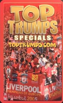2005 Top Trumps Specials Liverpool #NNO Xabi Alonso Back