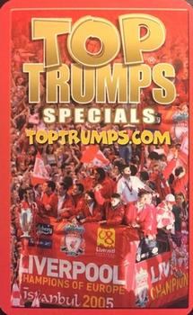 2005 Top Trumps Specials Liverpool #NNO Salif Diao Back