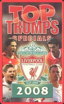 2008 Top Trumps Specials Liverpool #NNO Title Card Front