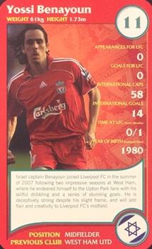 2008 Top Trumps Specials Liverpool #NNO Yossi Benayoun Front
