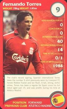 2008 Top Trumps Specials Liverpool #NNO Fernando Torres Front