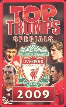 2009 Top Trumps Specials Liverpool #NNO Title Card Front