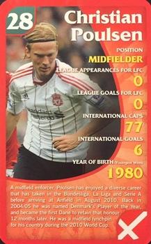 2011 Top Trumps Specials Liverpool #NNO Christian Poulsen Front