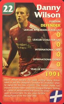 2011 Top Trumps Specials Liverpool #NNO Danny Wilson Front