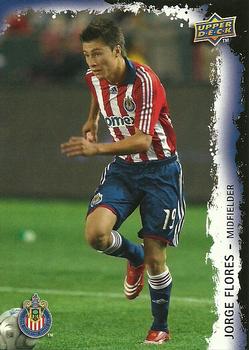 2009 Upper Deck MLS #106 Jorge Flores Front