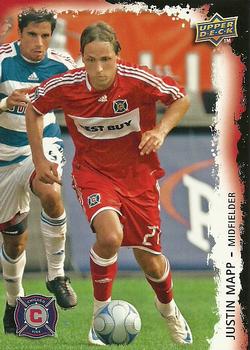 2009 Upper Deck MLS #112 Justin Mapp Front