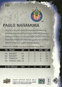 2009 Upper Deck MLS #157 Paulo Nagamura Back
