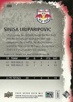 2009 Upper Deck MLS #180 Sinisa Ubiparipovic Back