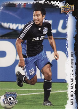 2009 Upper Deck MLS #18 Arturo Alvarez Front