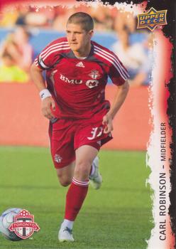 2009 Upper Deck MLS #35 Carl Robinson Front