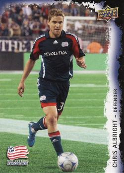 2009 Upper Deck MLS #40 Chris Albright Front