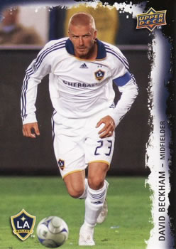 2009 Upper Deck MLS #58 David Beckham Front