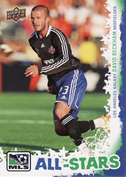 2009 Upper Deck MLS - All Stars #AS-6 David Beckham Front
