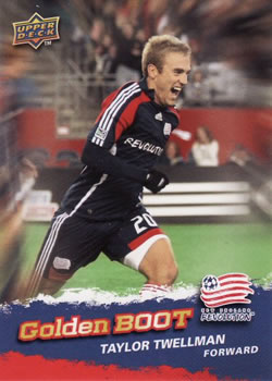 2009 Upper Deck MLS - Golden Boot #GB-12 Taylor Twellman Front
