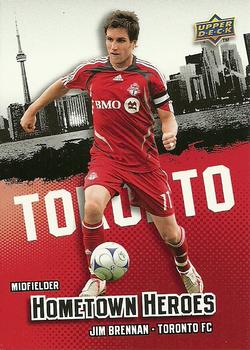 2009 Upper Deck MLS - Hometown Heroes #HH-10 Jim Brennan Front