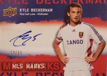 2009 Upper Deck MLS - MLS Marks #MKKB Kyle Beckerman Front