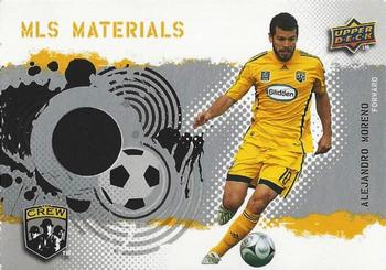 2009 Upper Deck MLS - MLS Materials #MT-AM Alejandro Moreno Front