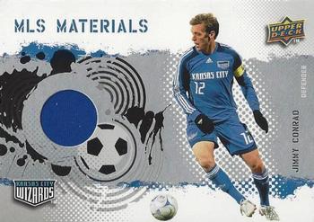 2009 Upper Deck MLS - MLS Materials #MT-CO Jimmy Conrad Front