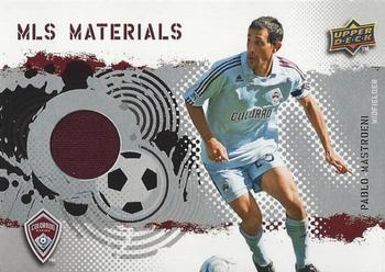 2009 Upper Deck MLS - MLS Materials #MT-PM Pablo Mastroeni Front