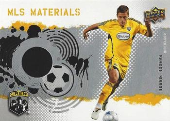 2009 Upper Deck MLS - MLS Materials #MT-RR Robbie Rogers Front