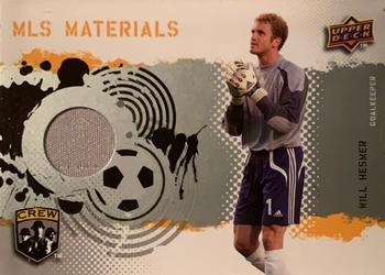 2009 Upper Deck MLS - MLS Materials #MT-WH Will Hesmer Front