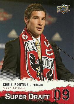 2009 Upper Deck MLS - Super Draft #SD-7 Chris Pontius Front