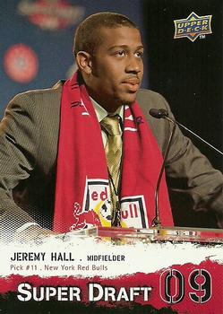 2009 Upper Deck MLS - Super Draft #SD-11 Jeremy Hall Front