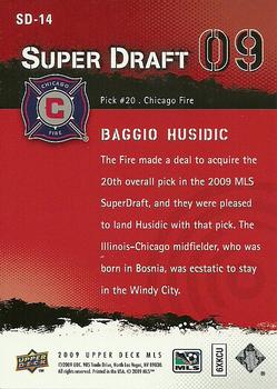 2009 Upper Deck MLS - Super Draft #SD-14 Baggio Husidic Back