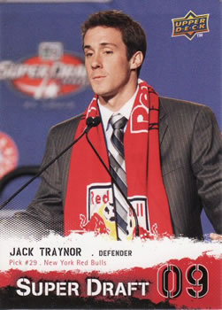 2009 Upper Deck MLS - Super Draft #SD-12 Jack Traynor Front