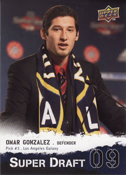 2009 Upper Deck MLS - Super Draft #SD-3 Omar Gonzalez Front