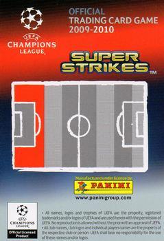 2009-10 Panini UEFA Champions League Super Strikes #NNO Alessandro Nesta Back