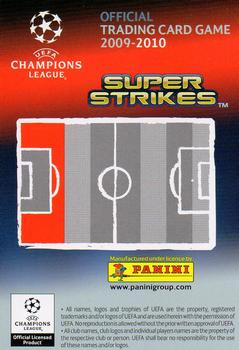 2009-10 Panini UEFA Champions League Super Strikes #NNO Thiago Silva Back