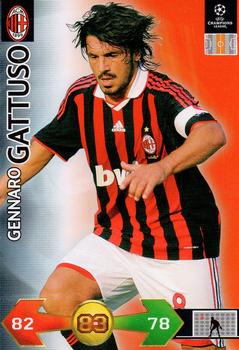 2009-10 Panini UEFA Champions League Super Strikes #NNO Gennaro Gattuso Front