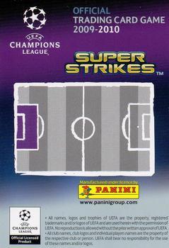 2009-10 Panini UEFA Champions League Super Strikes #NNO Christian Abbiati Back