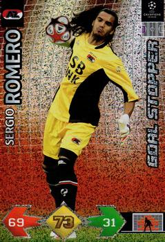 2009-10 Panini UEFA Champions League Super Strikes #NNO Sergio Romero Front