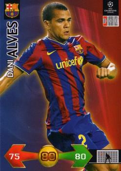 2009-10 Panini UEFA Champions League Super Strikes #NNO Dani Alves Front