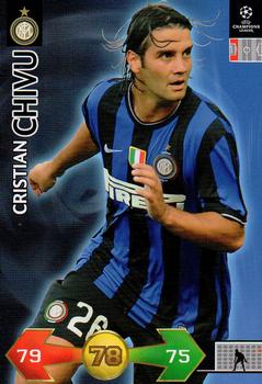 2009-10 Panini UEFA Champions League Super Strikes #NNO Cristian Chivu Front