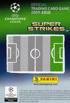 2009-10 Panini UEFA Champions League Super Strikes #NNO Mario Balotelli Back