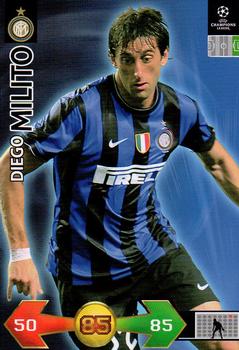 2009-10 Panini UEFA Champions League Super Strikes #NNO Diego Milito Front