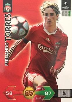 2009-10 Panini UEFA Champions League Super Strikes #NNO Fernando Torres Front