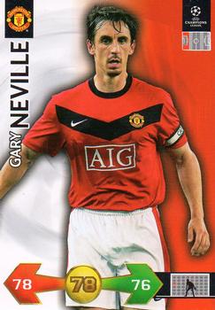 2009-10 Panini UEFA Champions League Super Strikes #NNO Gary Neville Front