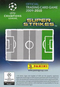 2009-10 Panini UEFA Champions League Super Strikes #NNO Antonio Valencia Back