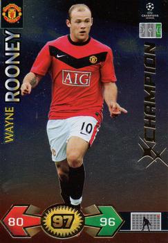 2009-10 Panini UEFA Champions League Super Strikes #NNO Wayne Rooney Front