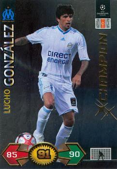 2009-10 Panini UEFA Champions League Super Strikes #NNO Lucho Gonzalez Front