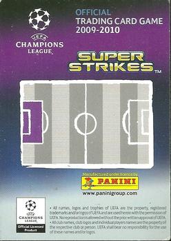 2009-10 Panini UEFA Champions League Super Strikes #NNO Steve Mandanda Back