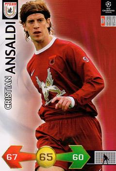 2009-10 Panini UEFA Champions League Super Strikes #NNO Cristian Ansaldi Front
