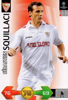 2009-10 Panini UEFA Champions League Super Strikes #NNO Sebastien Squillaci Front